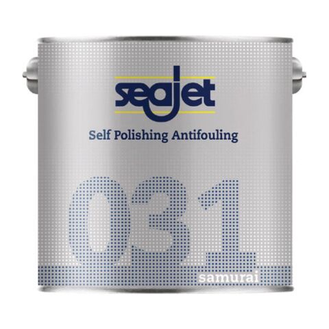 Seajet 031 Samurai Antifouling Zehirli Boya Siyah  2.50 Lt