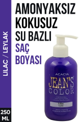 Amonyaksız Leylak Renkli Saç Boyası 250 Ml Kokusuz Su Bazlı Lilac Hair Dye