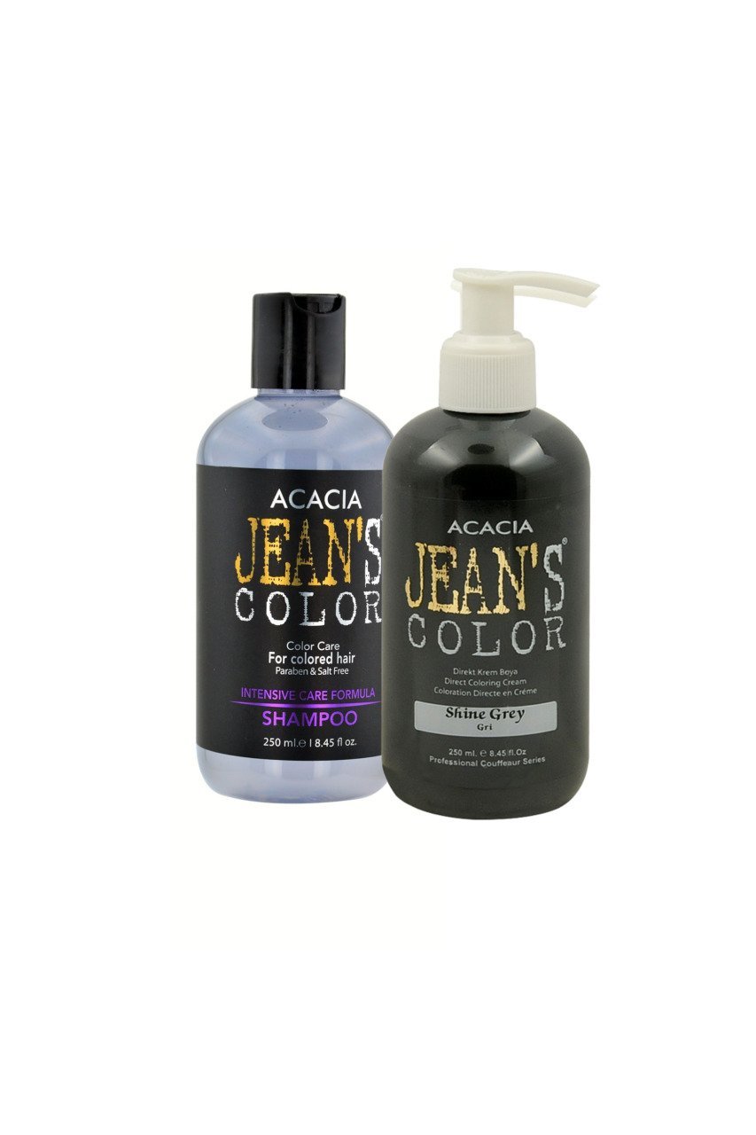 Jeans color store shine grey