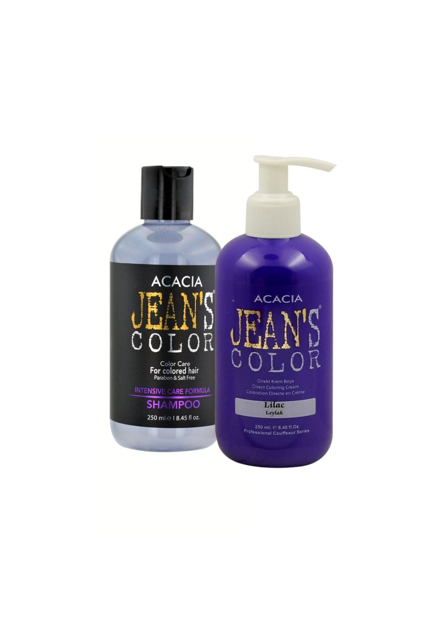 Jeans color purple 2025