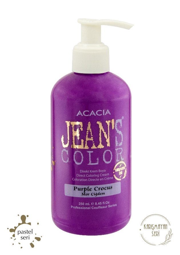 JEAN'S COLOR MOR ÇİĞDEM 250 ML.PURPLE CROCUS PASTEL