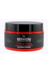 Kerassu Kolajen Keratinli Saç Bakım Maskesi 250 ml Yıpranma Ve Kırıklara Son Besleyici Kemik İliği Takviyesi Collagen