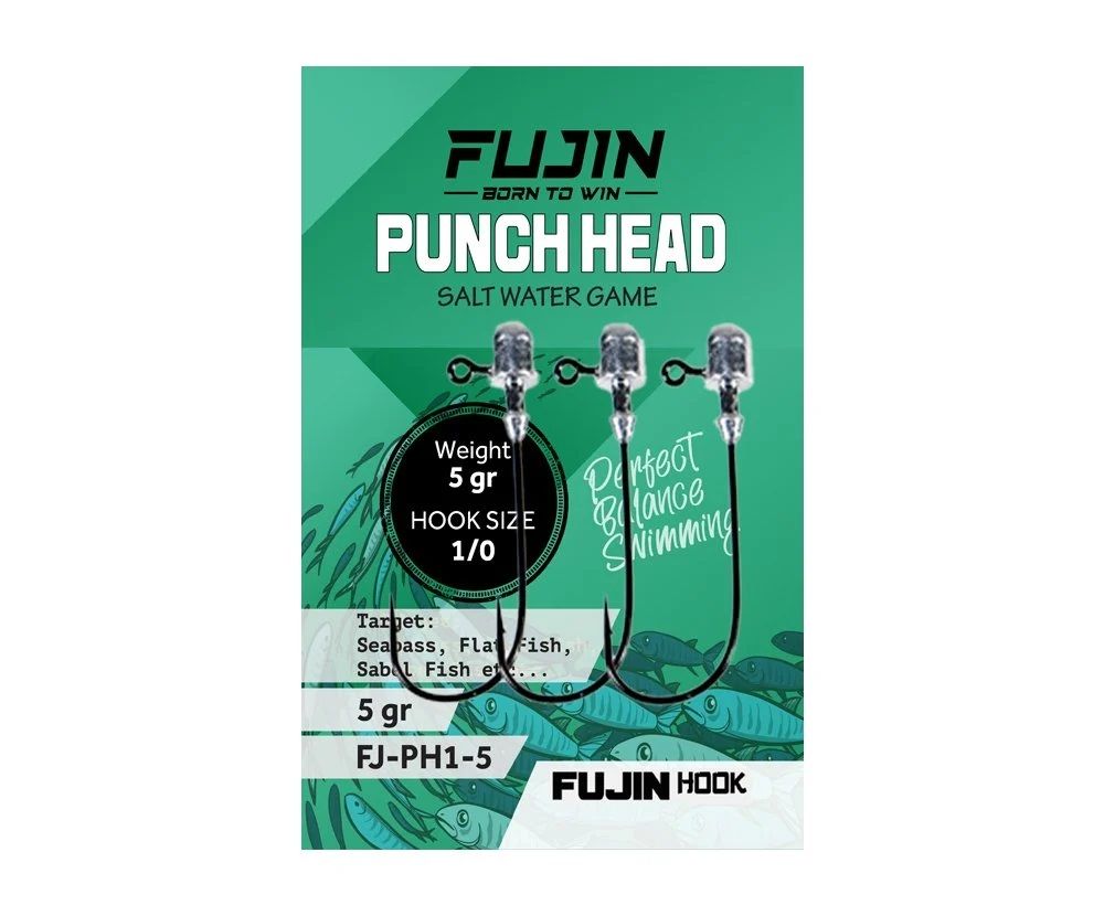 Fujin Punch Head Jighead FJ-PH #1/0 5 gr