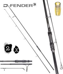 D.A.M Mad D Fender 390cm 3.5 Lbs 2 Parça Sazan  Kamışı