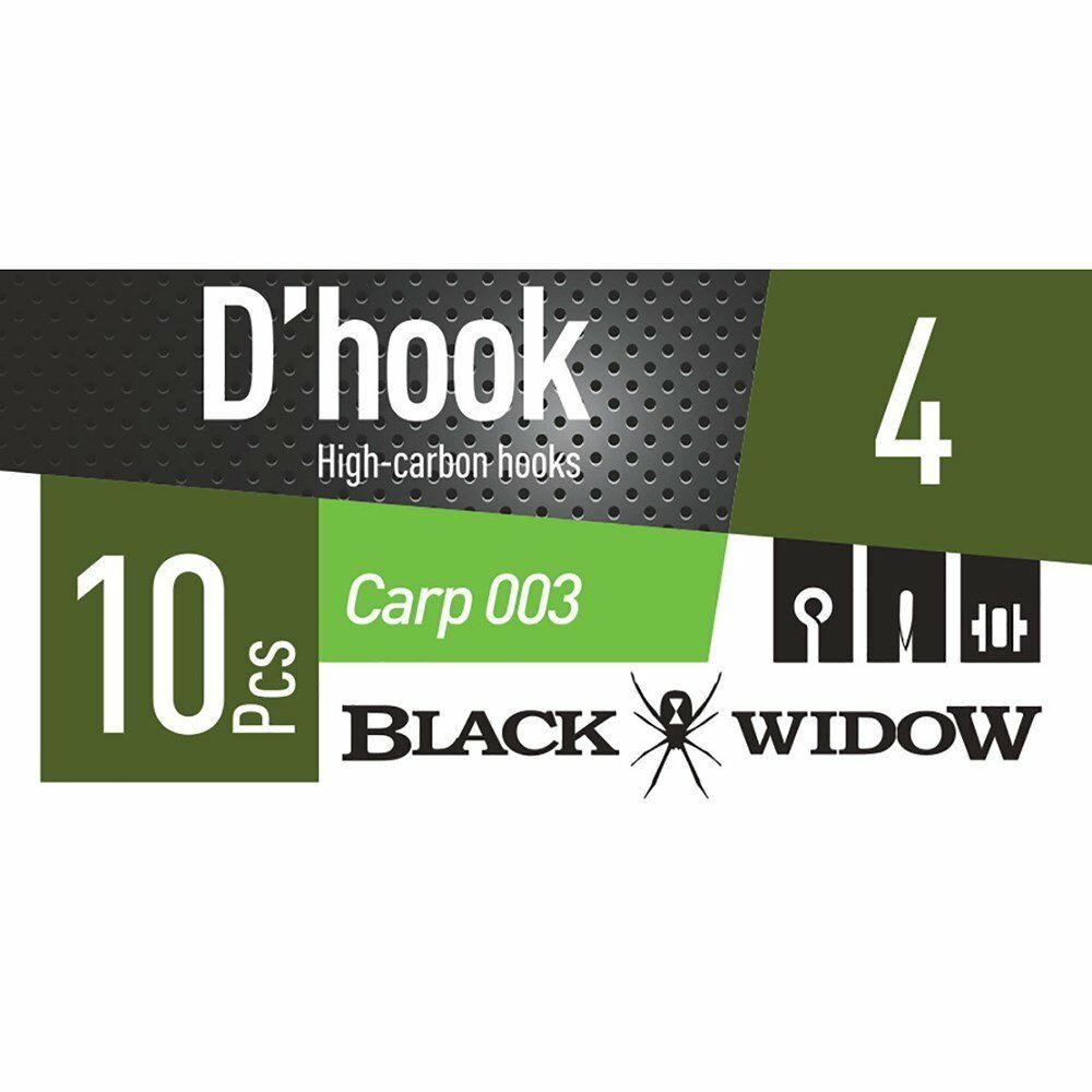 Daiwa Black Widow Carp 003 İğne No:4