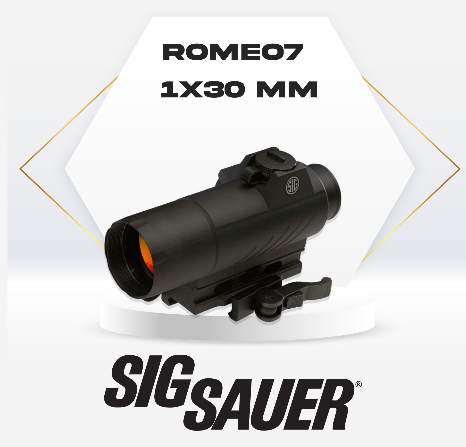 ROMEO7 1X30 MM RED DOT ( TÜFEK KULLANIMI İÇİNDİR)