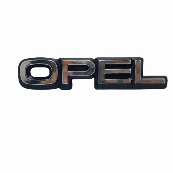 Opel Arka Bagaj Yazısı Krom Kaplama Siyah Opel Astra F Corsa B Tigra A Kadett E Vectra A Yerli Marka