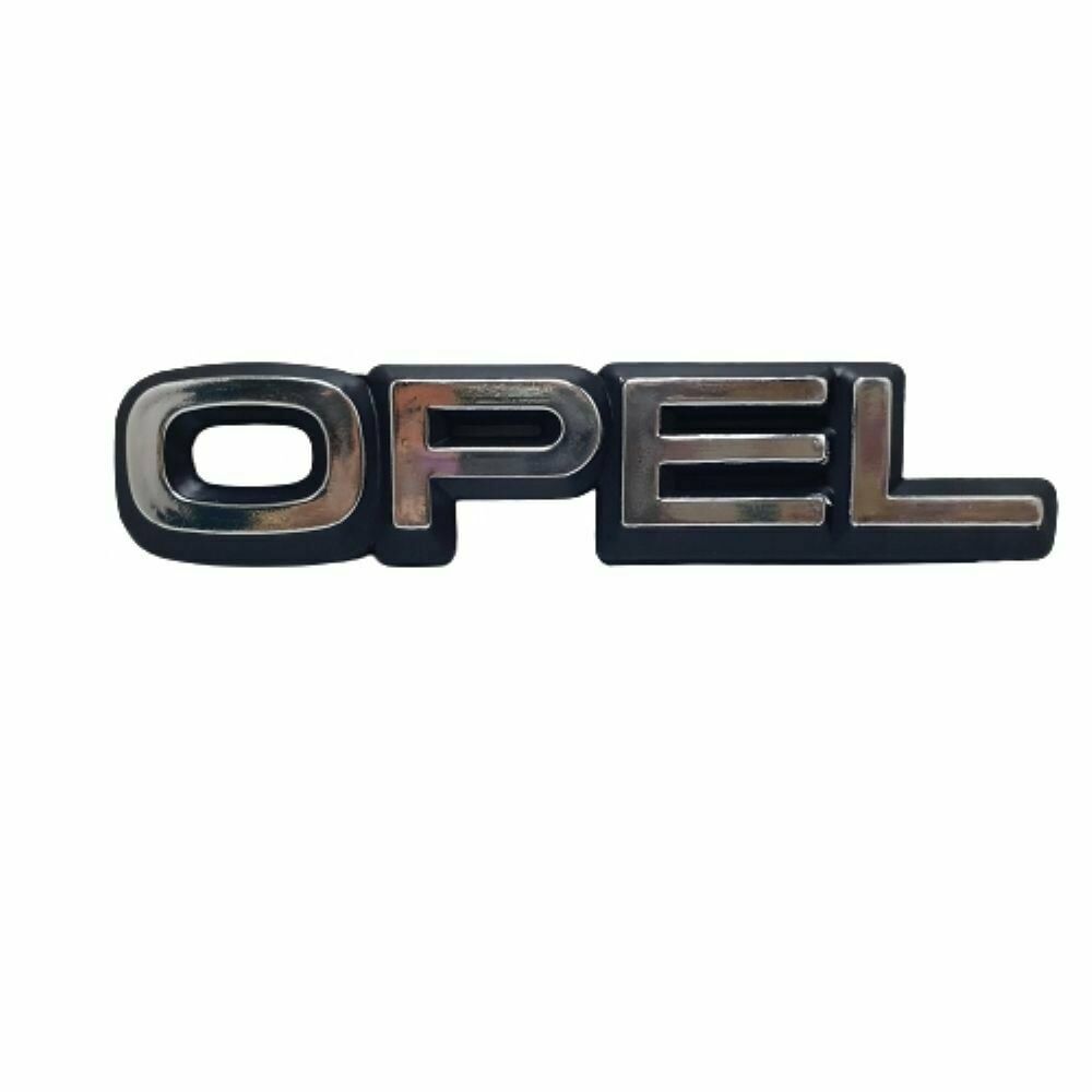 Opel Arka Bagaj Yazısı Krom Kaplama Siyah Opel Astra F Corsa B Tigra A Kadett E Vectra A Yerli Marka
