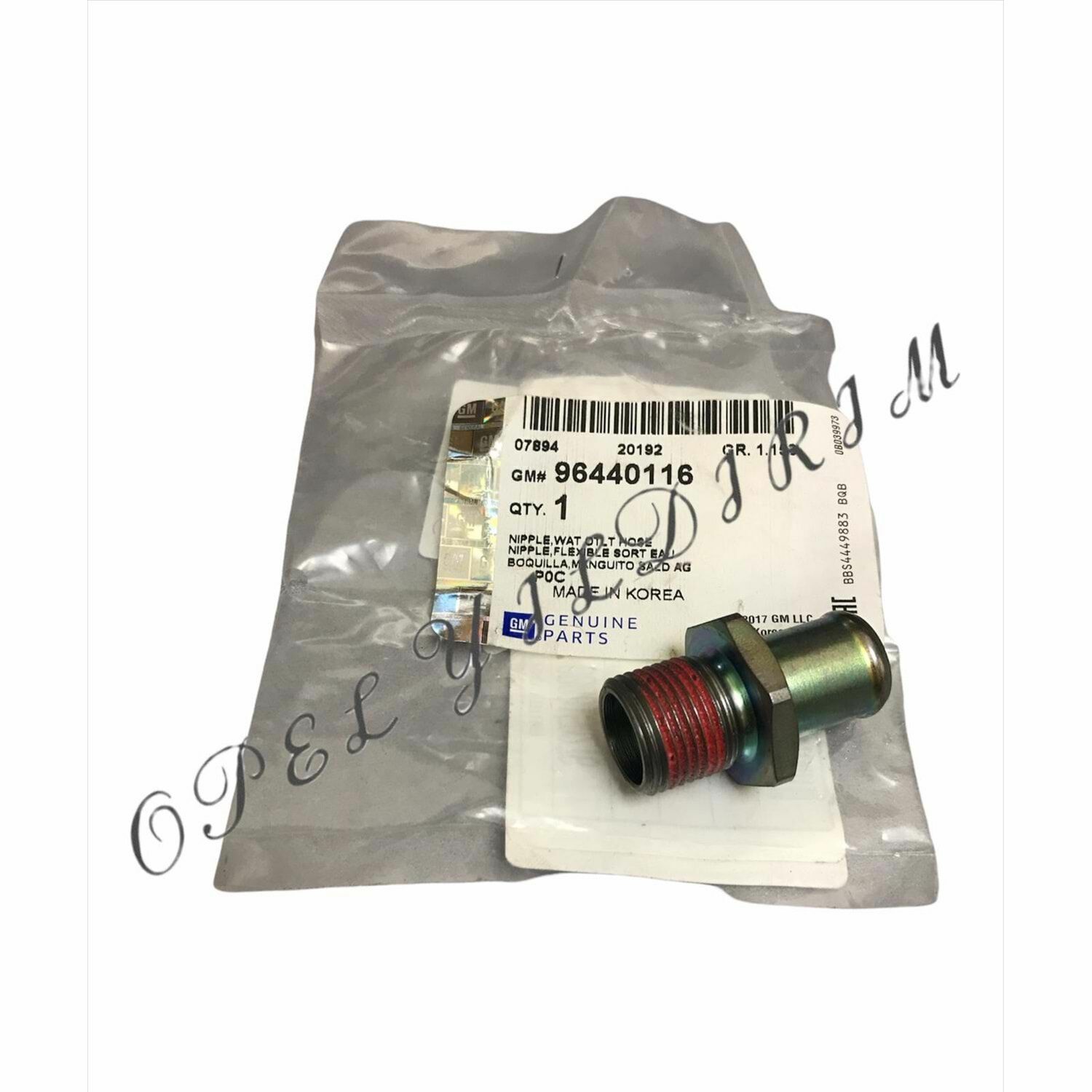 Chevrolet Captiva C100 Ön Su Flanş BoruSu GM Marka