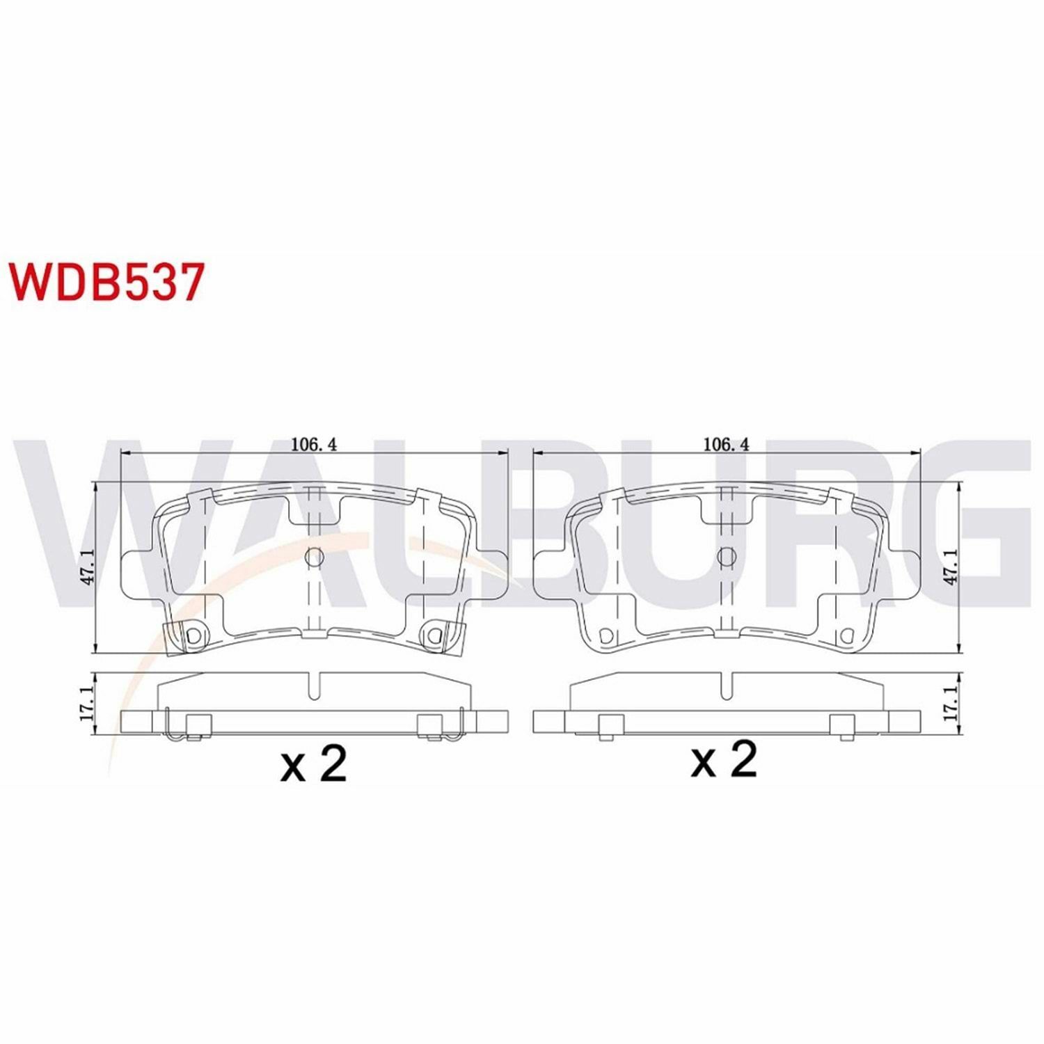 Opel Insignia A Arka Balata Walburg Marka