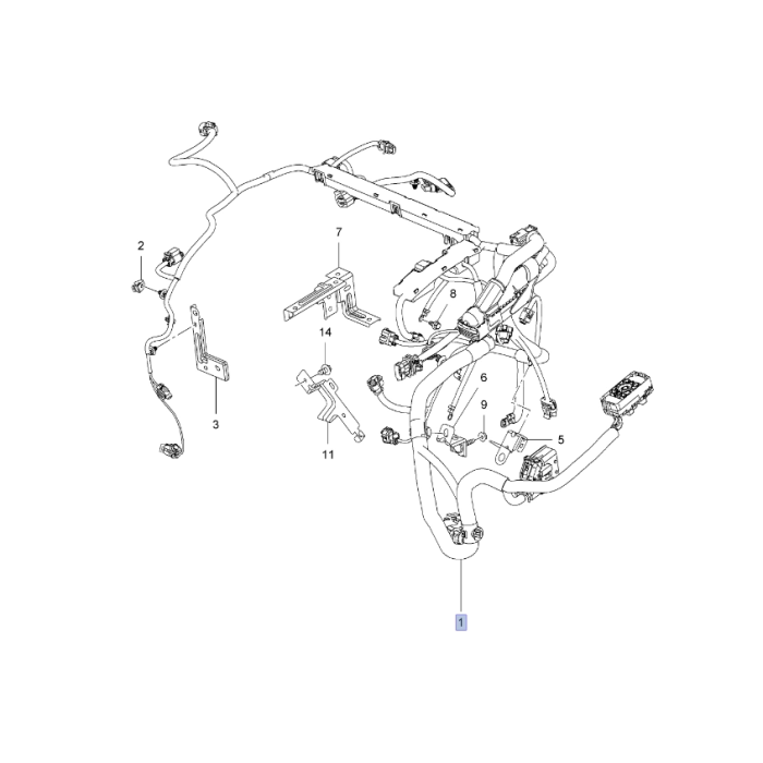 Chevrolet Cruze Motor Tesisatı GM Marka