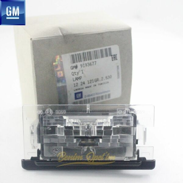 Opel Omega B Plaka Lambası GM Marka