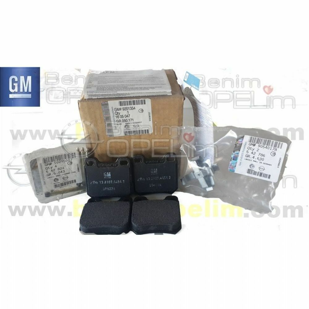 Opel Vectra A Arka Balata GM Marka
