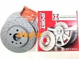 Opel Insignia Arka Fren Disk Delikli Sport Zimmermann Marka