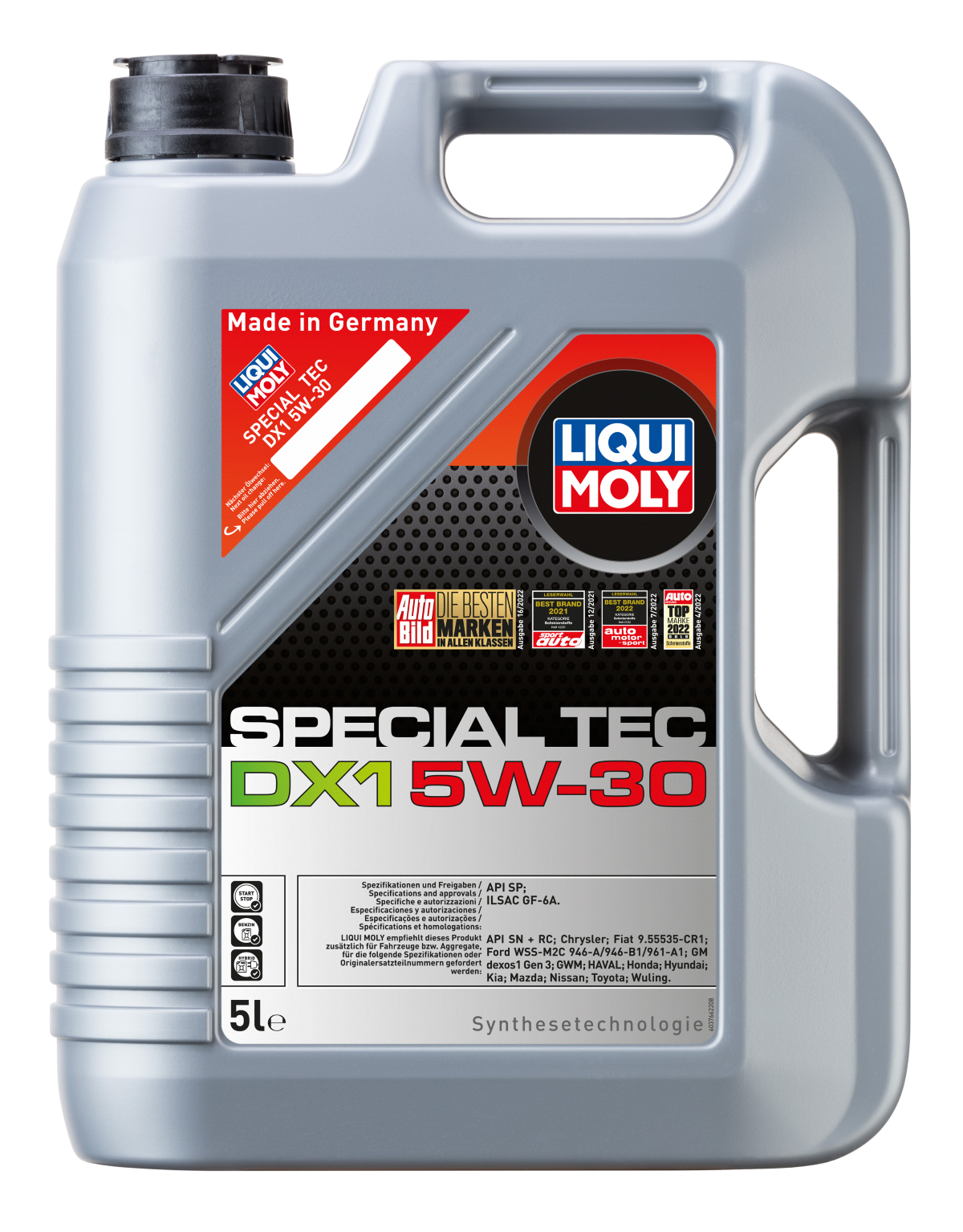 MOTOR YAĞI 5W30 SPECİAL TEC 5 LT DX1 GEN2