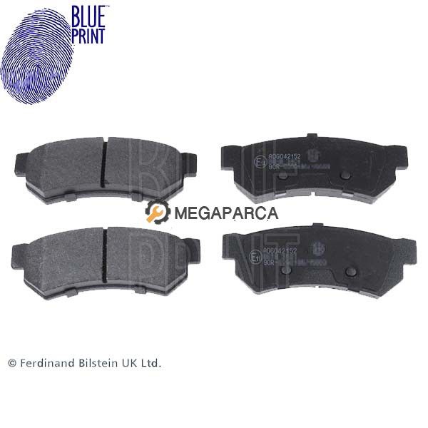 Chevrolet Lacetti Arka Fren Balatası Blueprint Marka