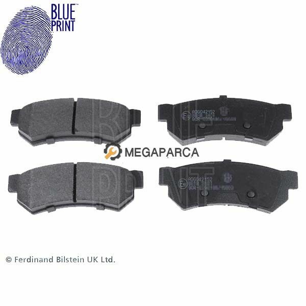 Chevrolet Lacetti Arka Fren Balatası Blueprint Marka