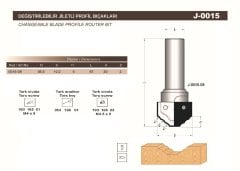 Netmak Değiştirilebilir Jiletli Rustik Bıçak J-0015-08 Z2 20 mm