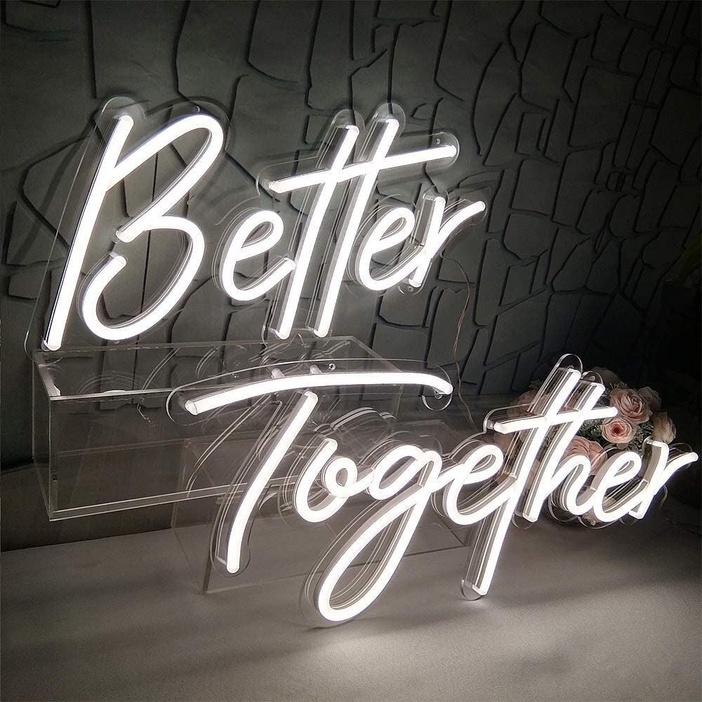 Better Together Neon Led Tabela