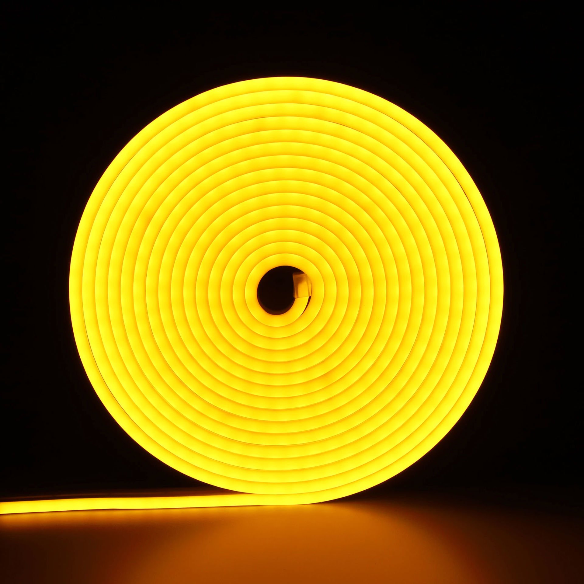 12v 6mm Silikon Neon Led Limon Sarısı