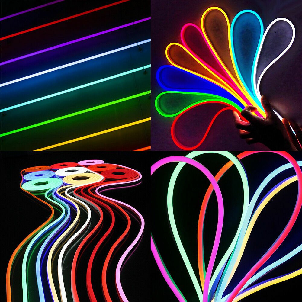 12v Neon Led Şerit Turuncu Amber