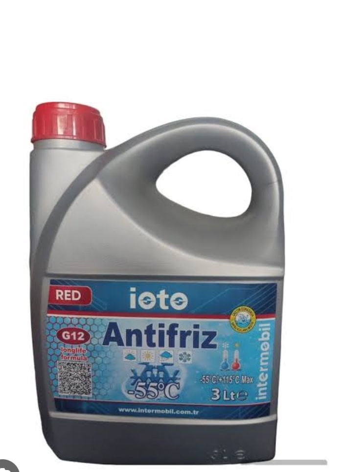 İoto Antifiriz Kırmızı Organik 3 LT -56°