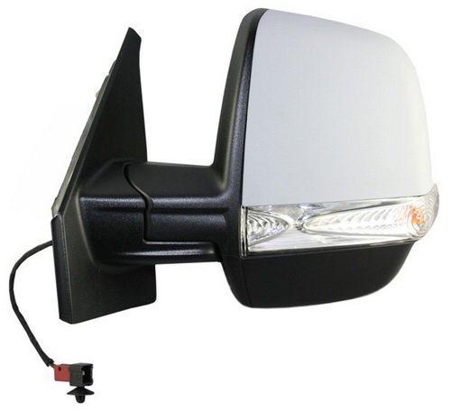 Dış Dikiz Aynası Sol Elektrikli Sinyalli Çift Camlı | Fiat Doblo 3 - 4