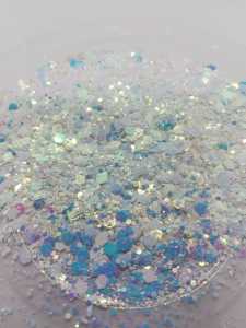 Epoksi Chunky Glitter BabyWhite 5gr