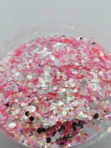 Epoksi Chunky Glitters Opal Neon Pink 5 gr