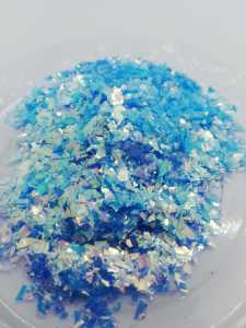 Epoksi Chunky Glitters Blue Flakes 5 gr