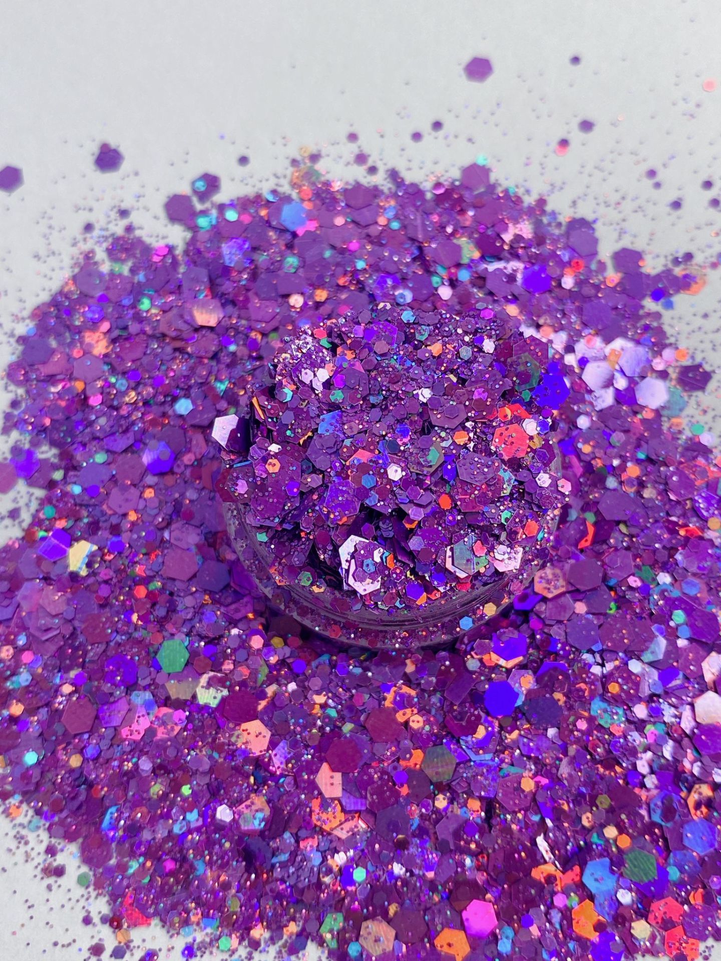 Epoksi Chunky Glitters Lila2  4 gr