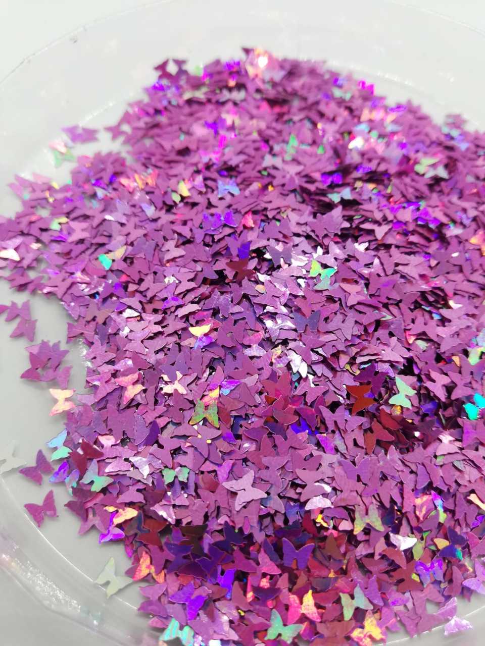 Epoksi Glitters Rose Purple Butterfly 5 gr