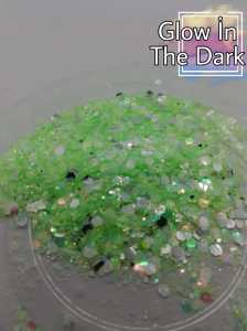 Epoksi Chunky Glitters Baby Green 5 gr