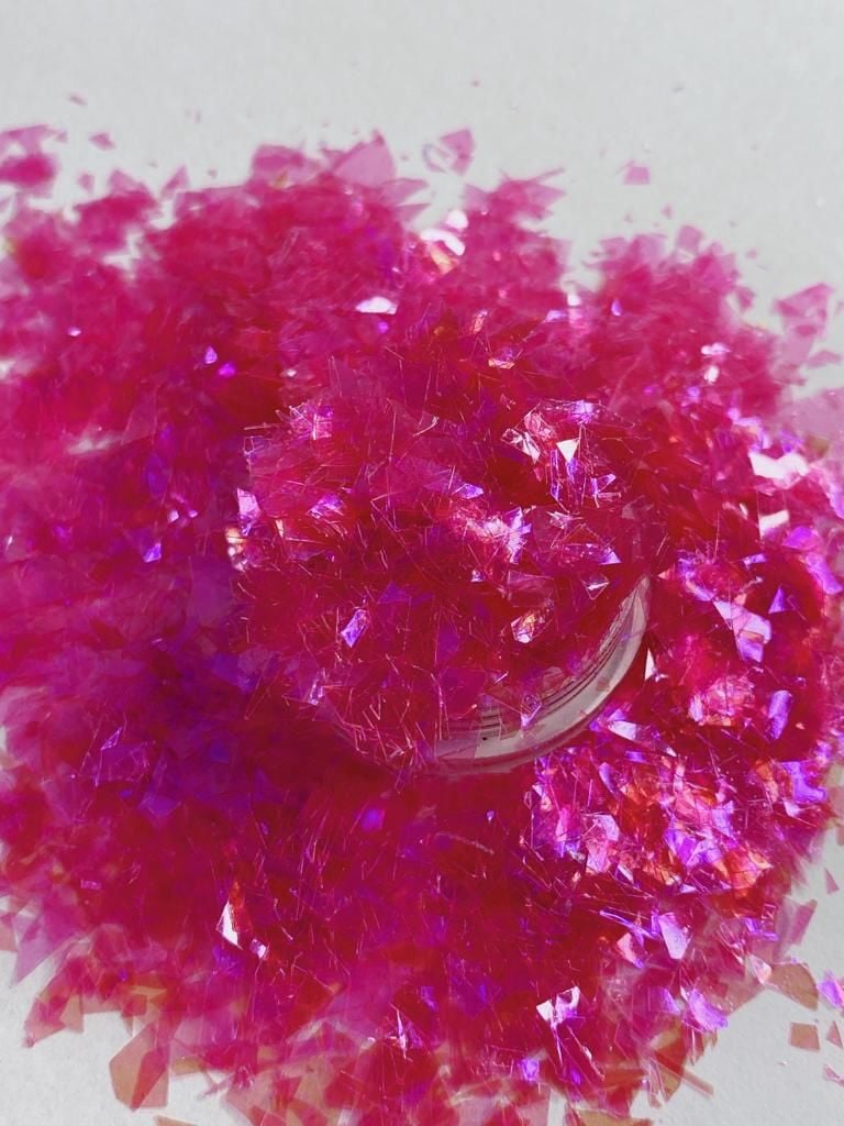 Resin Glitter Flakes Fire Pink 2,5gr