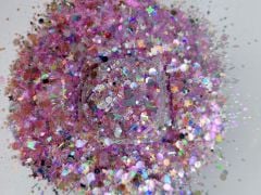 Chunky Glitters Diamante Pink 4 gr