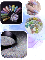 Magic Lazer Holographic Fine Glitter Silver 4 gr