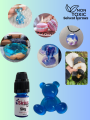 Sirius Epoksi Reçine  10 Renk  Transparan Konsantre Pigment Boya Seti