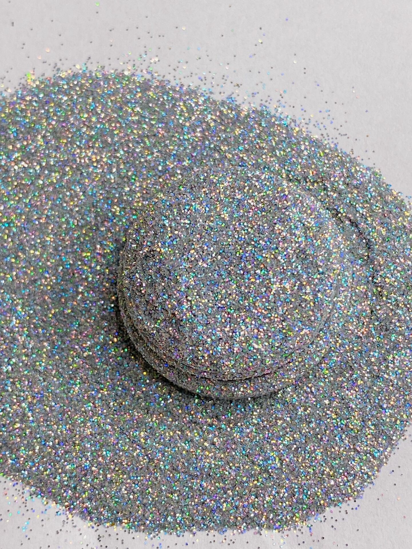 Ultra Fine  Holographic Glitter 5 gr Silver 50 gram