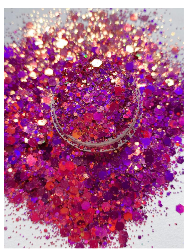 Epoksi Chunky Glitters Chameleon Mystical Mermaid 4 Gram