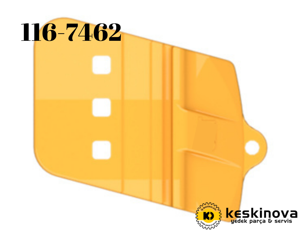 CATERPILLAR OEM CAT 972 G MODEL DELTA TİPİ SAĞ SEGMENT 1167462