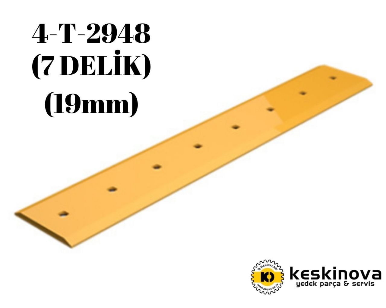 CAT OEM D 7 G D7 R D 8 H MODEL ORTA BIÇAK 7 DELİKLİ 4T2948 19mm