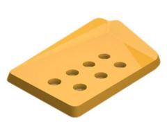 KESKİNOVA OEM CAT D8H - K MODEL UÇ BIÇAK SOL  9J1480 28mm