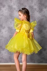 Yellow Chiffon Dress