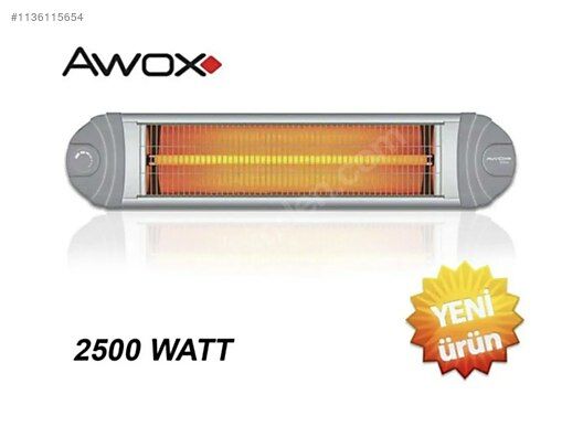 Awox İnfrared Duvar Tipi Isıtıcı 2500W Luxell
