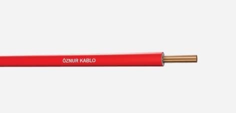 Öznur 4 mm  H07Z1-U Halojen Free NYA Kablo (100mt)