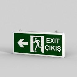 3W 3Led Çift Yönlü EXIT( Çıkış) Sağ Sol