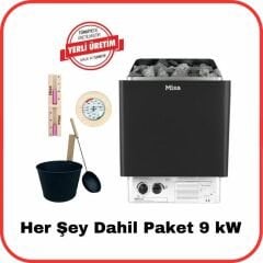 Misa Sauna Sobası Her Şey Dahil Paket 9 kW