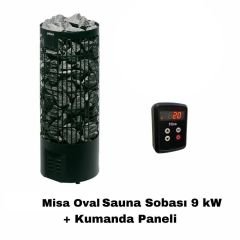 Misa Oval Sauna Sobası 9 kW