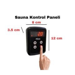 Misa Sauna and Steam Room Control Panel