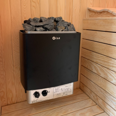 Misa Sauna Sobası 4 kW Dijital Kontrol Panelli Her Şey Dahil Paket